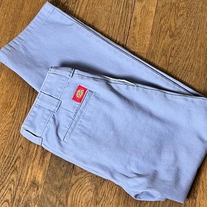 Vintage Dickies indigo cargo pants, excellent quality, women’s crop roll hem